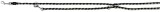 Cumpara ieftin Lesa Coarda Cavo Reglabila 2 m/12 mm Negru/Gri 14351, Trixie