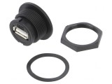 Soclu USB A Montare Panou USB 2.0
