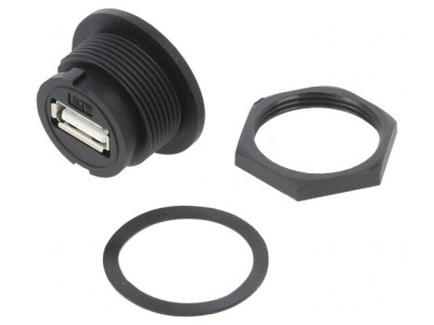 Soclu USB A Montare Panou USB 2.0 foto