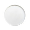 Platou rotund Bormioli Grangusto, opal, alb, 27 cm