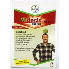 Decis Expert 7.5ml insecticid contact Bayer (cereale, rapita, mustar, varza, conopida, fasole, mazare, salata, sfecla zahar, nap)