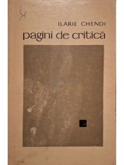 Ilarie Chendi - Pagini de critica (Editia: 1969) foto