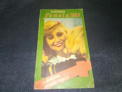 ALMANAH FEMEIA 1983 foto