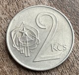 C50 - Moneda foarte veche - Cehoslovacia - 2 kororane - 1972