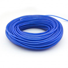 Fir electroluminescent neon flexibil EL wire 2,3 mm, albastru foto