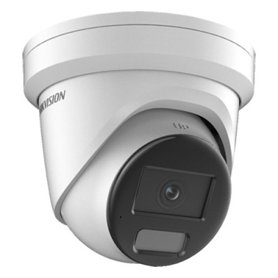 Deep Learning, ColorVu, Dual Light - Camera IP, 4MP, lentila 2.8mm, IR 40m, WL 40m, Mic, PoE - HIKVISION DS-2CD2347G2H-LIU-2.8mm foto