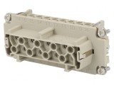 Conector HDC Inserturi Contact Mamă 16 PIN 16 PE