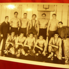 Fotografie - Echipa de lupte anii '70 , dim.= 18x13cm Romania
