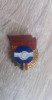 QW9 K 76 - Insigna - tematica sindicate comunism - Congresul sindicatelor 1966, Romania de la 1950
