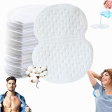 Set 20 absorbante anti-transpiratie pentru axila din Bumbac, Salestore, extra subtiri, autoadezive, Unisex, Invizibile