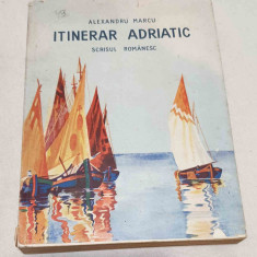 Carte NUMEROTATA de colectie anul 1937 - ITINERAR ADRIATIC - Alexandru Marcu