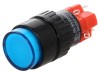 Comutator apăsare Poz 2 SPDT 3A 220VAC ON-ON