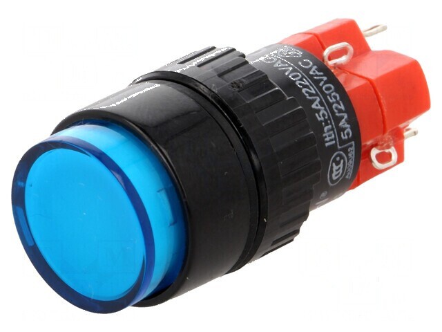 Comutator apăsare Poz 2 SPDT 3A 220VAC ON-ON
