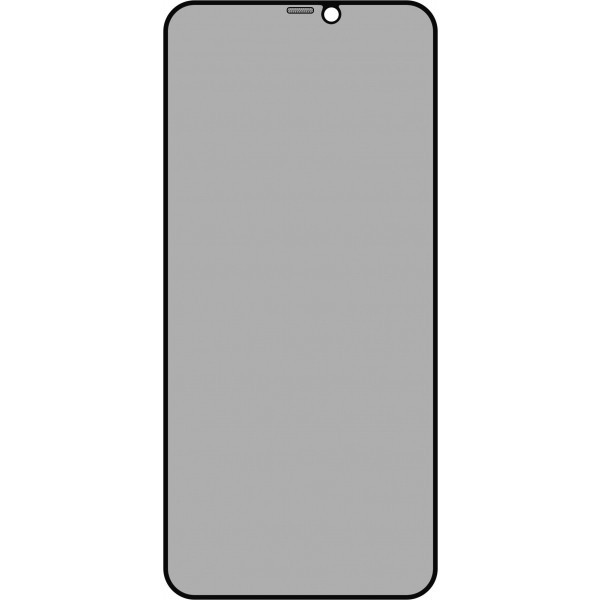 Folie de protectie Ecran Privacy OG Premium pentru Apple iPhone 11 / XR, Sticla Securizata, Full Glue