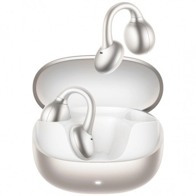 Handsfree Bluetooth Joyroom Openfree JR-OE3, TWS, Argintiu foto