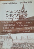 MONOGRAFIA ONOMASTICA A ORASULUI SALISTEA DE SUS - GHEORGHE BARCAN, DELIA MORARU