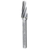 Makita B-52825-10 - Set 10 freze carburi metalice 6 mm forma L (conica dreapta cu cap rotunjit)