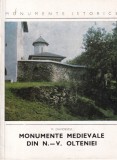 Carti M. Davidescu Monumente medievale din N-V Olteniei - Editura Meridiane, 1970, Brosata, 57 pagini, 10x18 cm