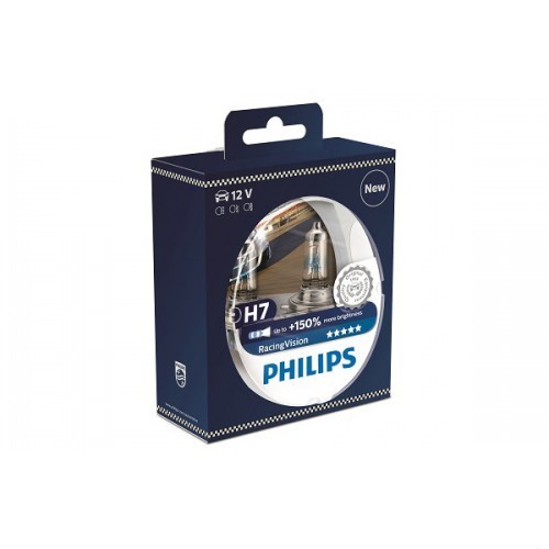 BEC FAR H7 55W 12V RACING VISION PHILIPS - SET 2 BUC BEC FAR H7 55W 12V RACING VISION PHILIPS - SET 2 BUC