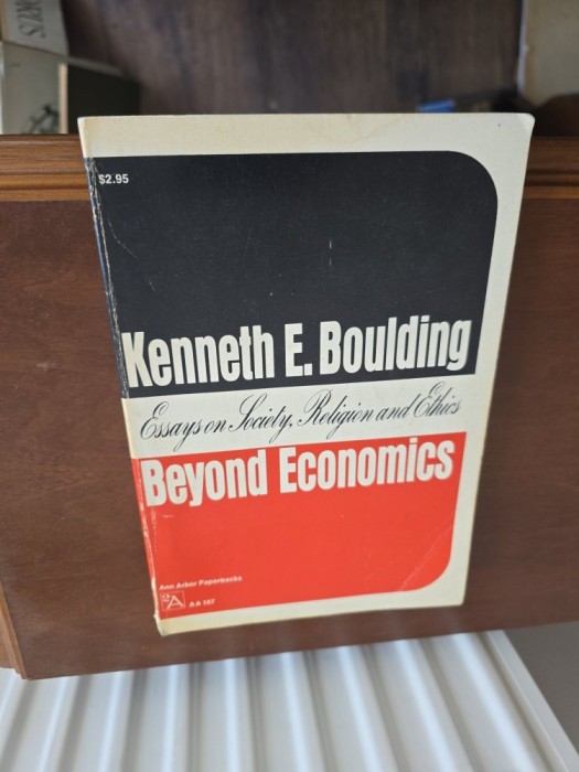 Beyond Economics - Kenneth E. Boulding