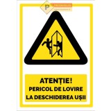 Indicator pentru avertizarea usilor