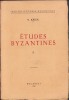 HST C966 Etudes byzantines 1940 volumul II Nicolae Iorga