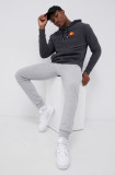 Ellesse pantaloni de trening culoarea gri, cu imprimeu SHK12643-429