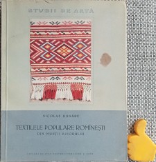 Nicolae Dunare - Textilele populare romane?ti din Mun?ii Bihorului rominesti foto