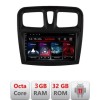 Navigatie Dacia Sandero 2012-2020 var B Octa Core cu Android Radio Bluetooth Internet GPS WIFI DSP 3+32 GB 4G LENOVO LITE CarStore Technology