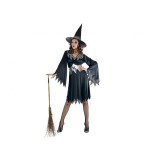 Costum pentru adulti Vrajitoare Senzuala, Rochie Palrie si Curea marime S