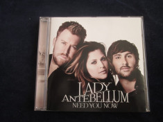 Lady Antebellum - Need You Now _ cd,album _ Capitol ( Europa , 2010 ) foto