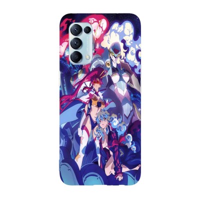 Husa compatibila cu Oppo A76 model Gurren Lagann Anime, Silicon, TPU, Viceversa foto