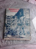 BOSWELL&#039;S LONDON, GRAFICA DE JAMES BOSWELL (TEXT IN LIMBA ENGLEZA)