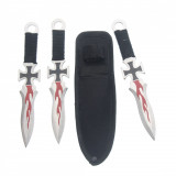 Set 3 Cutite Pentru Aruncat 18cm Albainox 31884, Mora Of Sweden