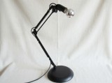 Veioza birou skeleton Art Deco, Mid Century Modern, vintage