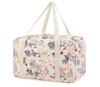 Geanta Voiaj Ryanair 40x20x25cm Narwey Flamingo Alba - RESIGILAT, Bagaj Mana Avion, Pliabila, Usoara, Impermeabila