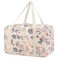 Geanta de voiaj Narwey Ryanair, 40 x 19 x 25 cm, alb, model flamingo - RESIGILAT