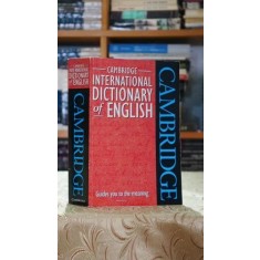 Cambridge International dictionary of English (1800 pagini)