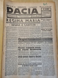 Dacia 22 iulie 1942-4 ani de la moartea reginei maria,stiri de pe front,