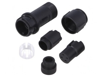 Conector Circular Mufă Mamă 4 PIN Fără Contacte foto
