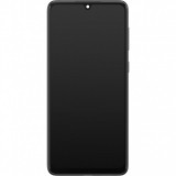 Display Ecran OLED pentru Samsung Galaxy A33 5G A336 , Premium, Cu rama, Negru + Folie de sticla