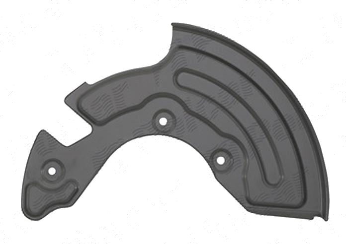 Protectie stropire disc frana Audi A4 (B5), 11.1994-09.2001, fata, Stanga, metal