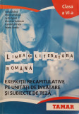 LIMBA SI LITERATURA ROMANA EXERCITII RECAPITULATIVE PE UNITATI CLASA VI-A Dobra