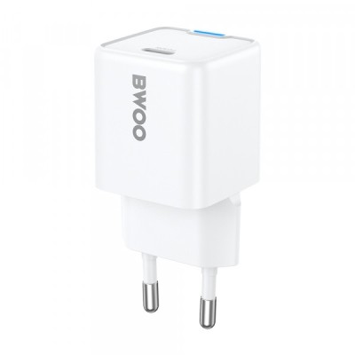 Incarcator Retea BWOO CDA211, 30W, 3A, 1 x USB-C, Alb foto
