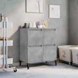 VidaXL Servantă, gri beton, 60x35x70 cm, lemn prelucrat