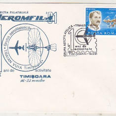 bnk fil Plic ocazional - Aeromfila`91 Timisoara