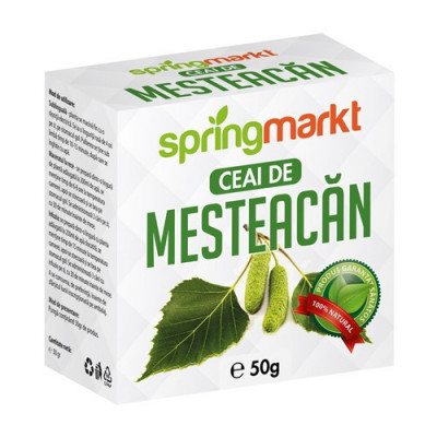 Ceai de Mesteacan Frunze 50 grame Springmarkt foto