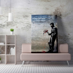 Tablou decorativ, WY17 (70 x 100), 50% bumbac / 50% poliester, Canvas imprimat, Multicolor