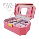 Cumpara ieftin Caseta Bijuterii Rosie / Roz / Fuchsia - JOLENE