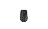 Mouse Gaming Serioux Flicker 212 WR, Wireless, 6 Butoane, 1600 DPI, Iluminare LED, Negru